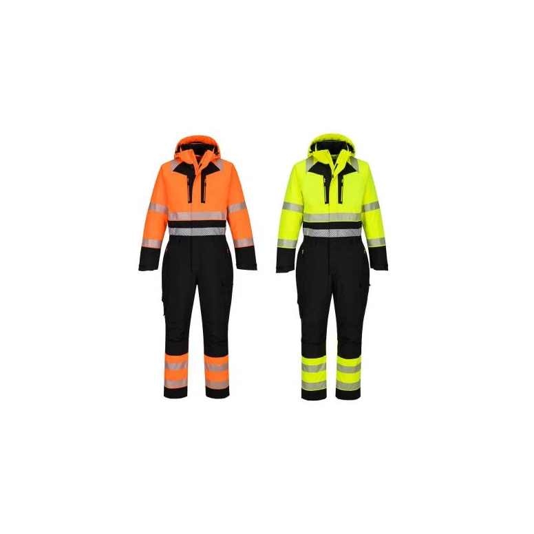 Mono de Trabajo Portwest Alta Visibilidad DX438 Invernal Multibolsillos Impermeable