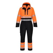 Mono de Trabajo Portwest Alta Visibilidad DX438 Invernal Multibolsillos Impermeable