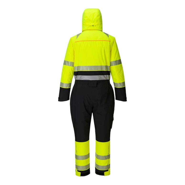 Mono de Trabajo Portwest Alta Visibilidad DX438 Invernal Multibolsillos Impermeable