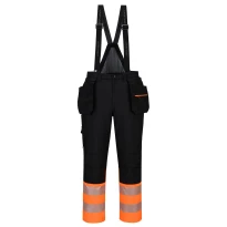 Peto de Trabajo Portwest Alta Visibilidad DX437 Invierno Multibolsillos Impermeable