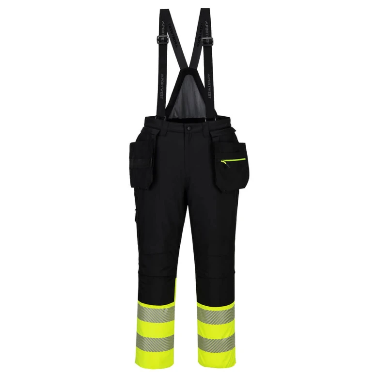 Peto de Trabajo Portwest Alta Visibilidad DX437 Invierno Multibolsillos Impermeable