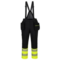 Peto de Trabajo Portwest Alta Visibilidad DX437 Invierno Multibolsillos Impermeable