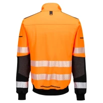 Chaqueta de trabajo Portwest alta visibilidad EV468 Softshell multibolsillos impermeable stretch