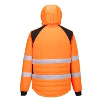 Chaqueta de trabajo Portwest alta visibilidad CD863 Softshell WX2 multibolsillos impermeable