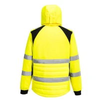 Chaqueta de trabajo Portwest alta visibilidad CD863 Softshell WX2 multibolsillos impermeable