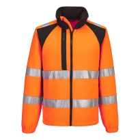 Chaqueta de trabajo Portwest alta visibilidad CD807 forro polar multibolsillos 2