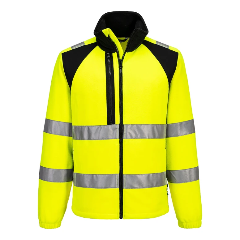 Chaqueta de trabajo Portwest alta visibilidad CD807 forro polar multibolsillos