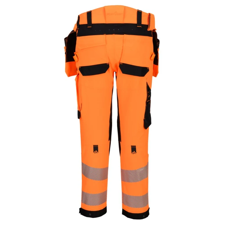 Pantalón de trabajo Portwest alta visibilidad Holster EV448 Stretch multibolsillos