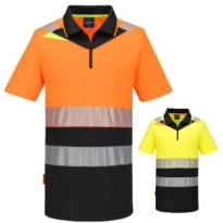 Polo de Trabajo Portwest DX435 Alta Visibilidad