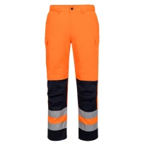 Pantalón de trabajo Portwest alta visibilidad T143 stretch multibolsillos