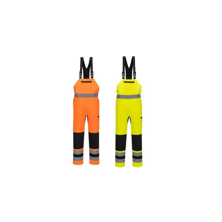 Mono de trabajo Portwest alta visibilidad CD852 multibolsillos stretch