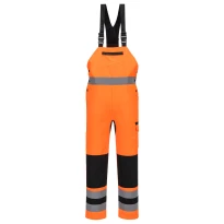 Mono de trabajo Portwest alta visibilidad CD852 multibolsillos stretch
