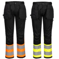 Pantalón de Trabajo Portwest Alta Visibilidad Holster CD858 Stretch Multibolsillos