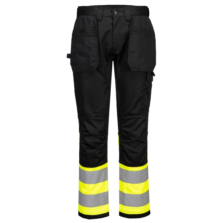Pantalón de Trabajo Portwest Alta Visibilidad Holster CD858 Stretch Multibolsillos