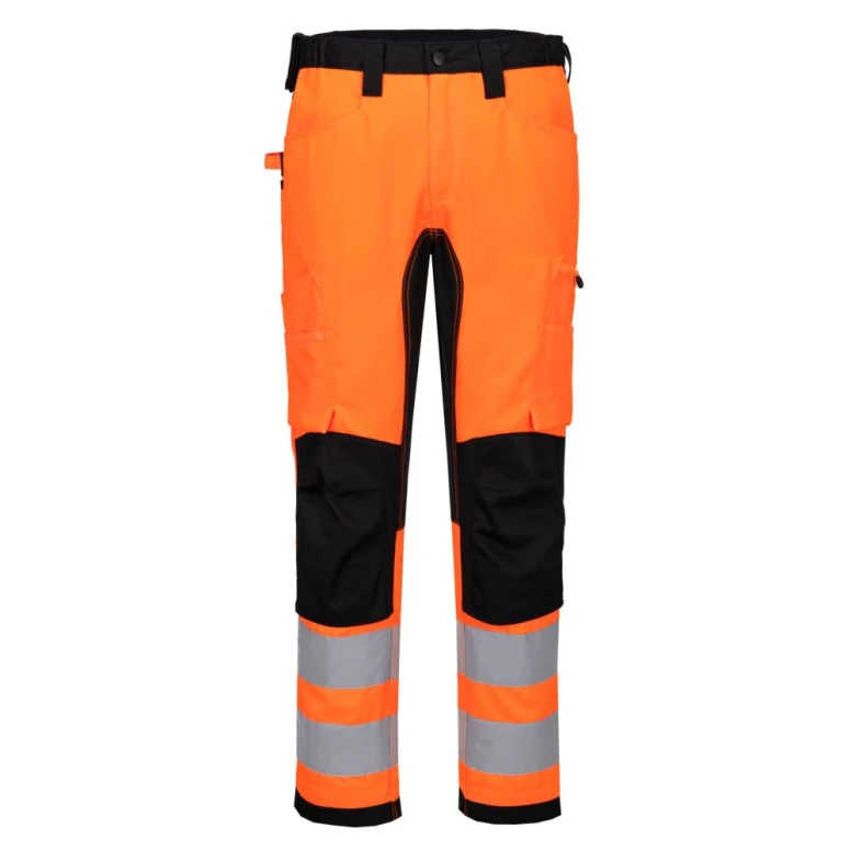 Pantalón de Trabajo Portwest Alta Visibilidad CD848 Stretch Multibolsillos