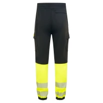 Pantalón de Trabajo Portwest Alta Visibilidad Jogger FR433 Multibolsillos Antiestático e Ignífugo