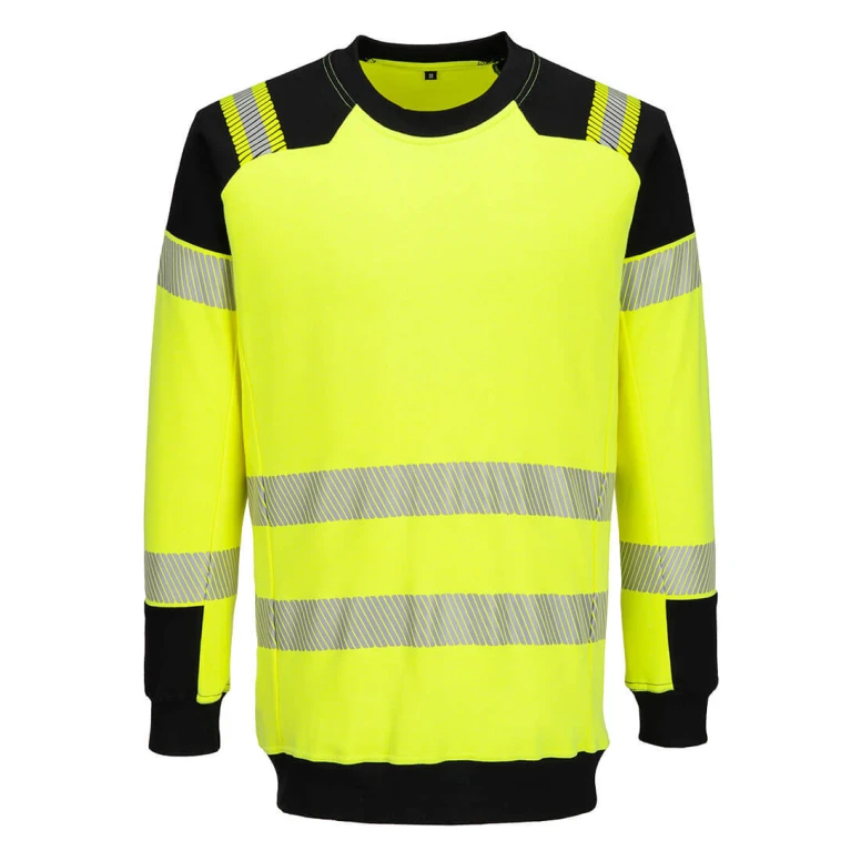 Sudadera de trabajo Portwest alta visibilidad FR707 ignífuga antiestática protección contra el calor