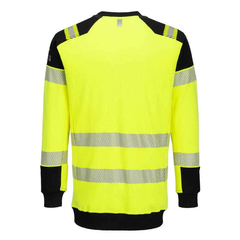 Sudadera de trabajo Portwest alta visibilidad FR707 ignífuga antiestática protección contra el calor