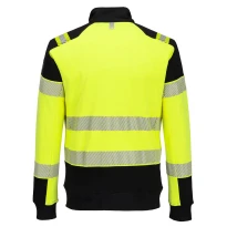 Sudadera de trabajo Portwest alta visibilidad FR717 ignífuga antiestática protección contra el calor con cremallera 2