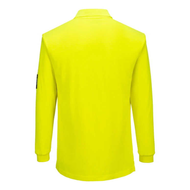 Polo de Trabajo Portwest FR805 Ignífugo Antiestático Manga Larga Resistente al Calor