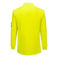 Polo de Trabajo Portwest FR805 Ignífugo Antiestático Manga Larga Resistente al Calor