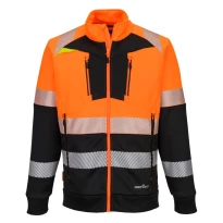 Sudadera de trabajo Portwest Alta Visibilidad DX490 Multibolsillos de forro polar 2