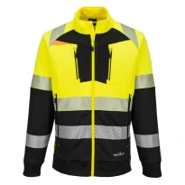 Sudadera de trabajo Portwest Alta Visibilidad DX490 Multibolsillos de forro polar