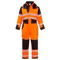 Mono de Trabajo Portwest Alta Visibilidad FR516 Multibolsillos Ignífugo Impermeable