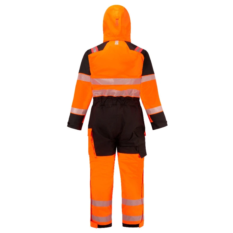 Mono de Trabajo Portwest Alta Visibilidad FR516 Multibolsillos Ignífugo Impermeable