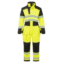 Mono de Trabajo Portwest Alta Visibilidad FR516 Multibolsillos Ignífugo Impermeable