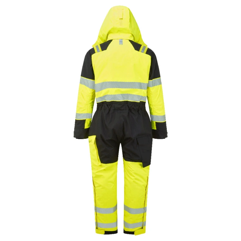 Mono de Trabajo Portwest Alta Visibilidad FR516 Multibolsillos Ignífugo Impermeable