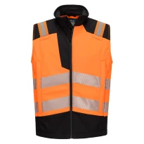 Chaleco de Trabajo Portwest Alta Visibilidad FR719 Softshell Impermeable Ignífugo 2