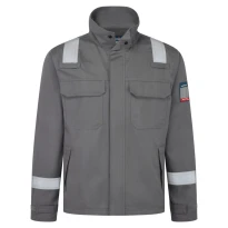 Chaqueta de trabajo Portwest FR741 Bizflame multibolsillos ignífuga antiestática mujer 2