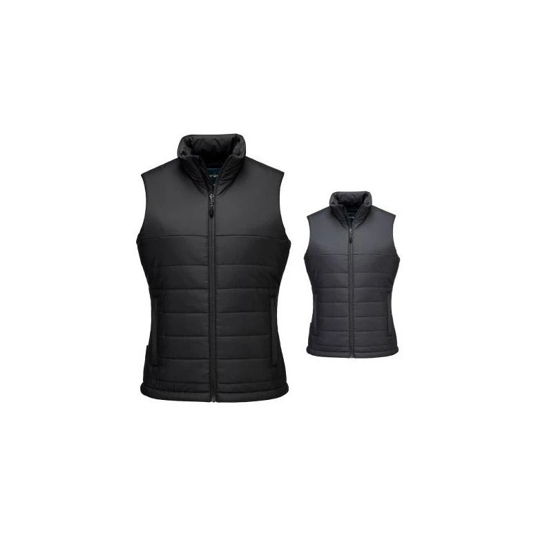 Chaleco de trabajo Portwest S607 profesional aislado baffle impermeable multibolsillos mujer