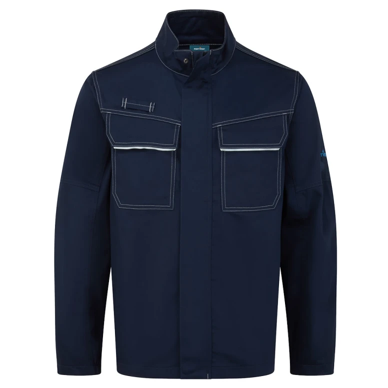 Chaqueta de Trabajo Portwest BZ739 Bizweld FR 100 % Algodón