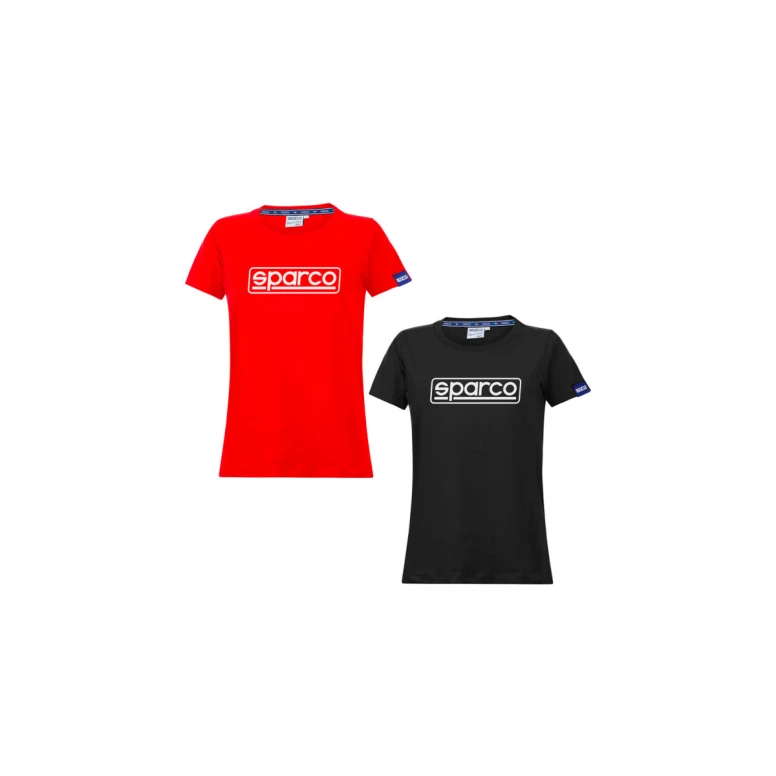 Camiseta de trabajo Sparco Lifestyle Frame Mujer