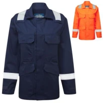 Chaqueta de trabajo Portwest FR740 Bizflame multibolsillos ignífuga antiestática mujer