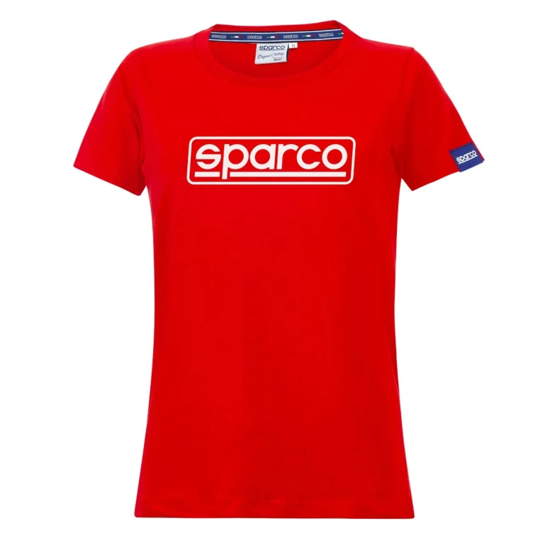 Camiseta de trabajo Sparco Lifestyle Frame Mujer
