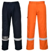 Pantalón de trabajo Portwest FR445 Bizflame multibolsillos ignífugo antiestático mujer