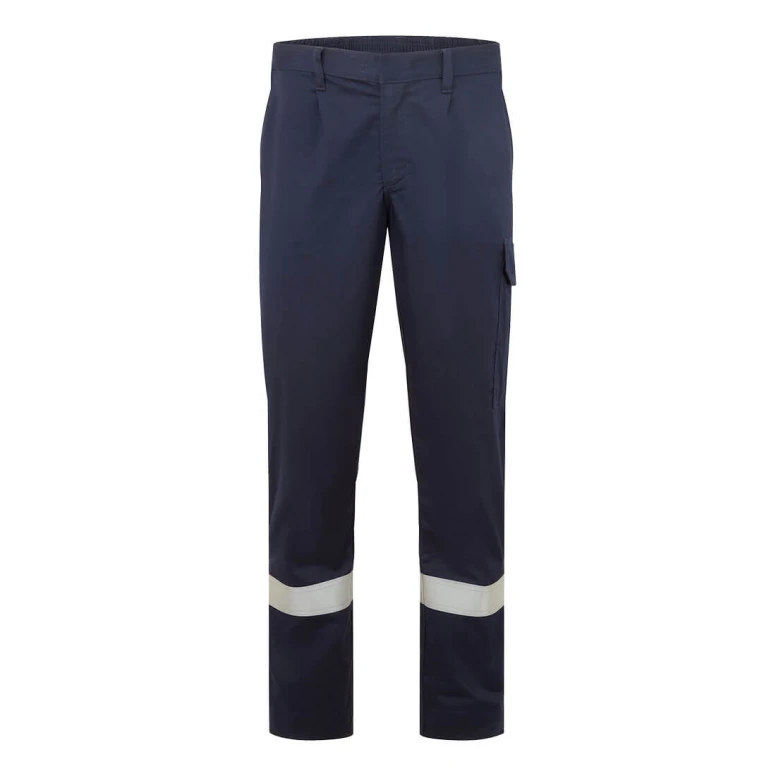 Pantalón de trabajo Portwest alta visibilidad FR432 multibolsillos protección contra el calor