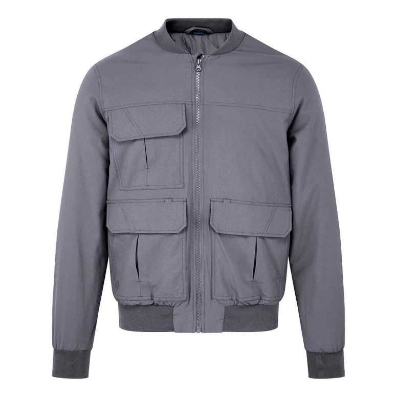 Chaqueta de trabajo Portwest bomber KA360 multibolsillos impermeable
