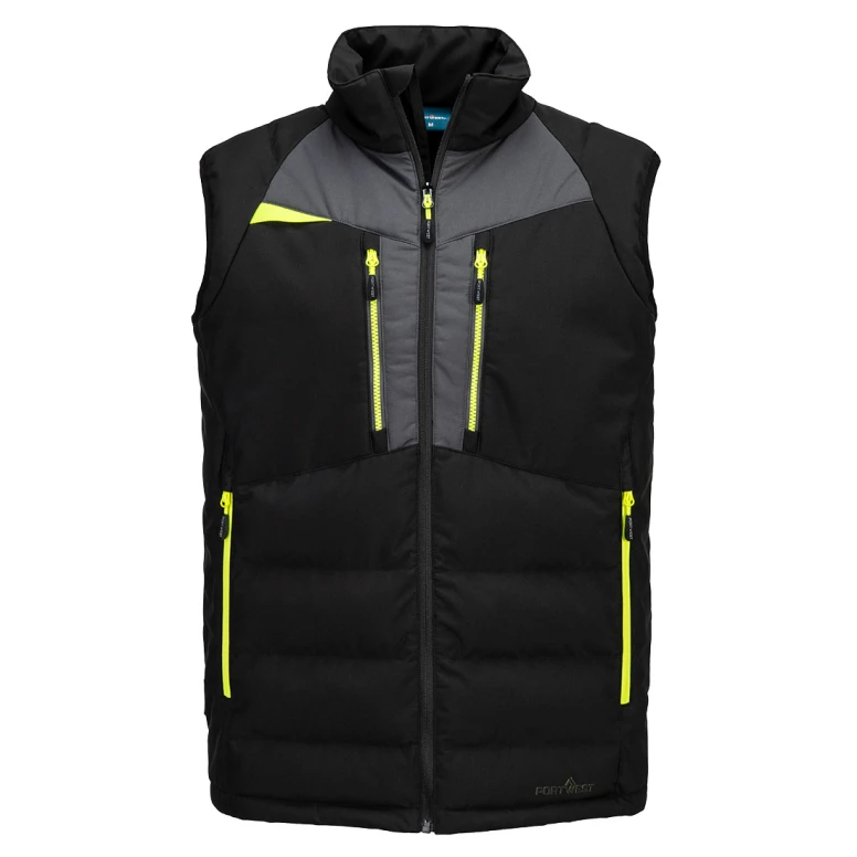 Chaleco de trabajo Portwest DX432 aislado impermeable multibolsillos stretch