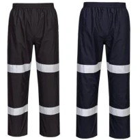 Pantalón de Trabajo Portwest Alta Visibilidad Ligero y Plegable Iona F443 Impermeable