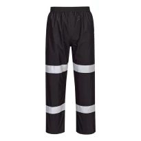 Pantalón de Trabajo Portwest Alta Visibilidad Ligero y Plegable Iona F443 Impermeable