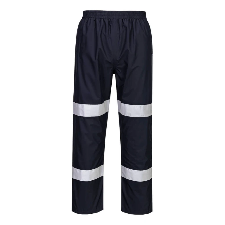 Pantalón de Trabajo Portwest Alta Visibilidad Ligero y Plegable Iona F443 Impermeable
