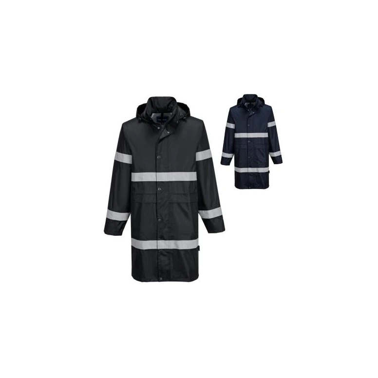 Chaqueta de trabajo Portwest alta visibilidad impermeable Iona F437