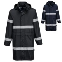 Chaqueta de trabajo Portwest alta visibilidad impermeable Iona F437
