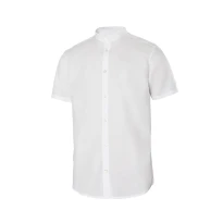 Camisa coreana de trabajo de manga corta Elástico Velilla 405012S