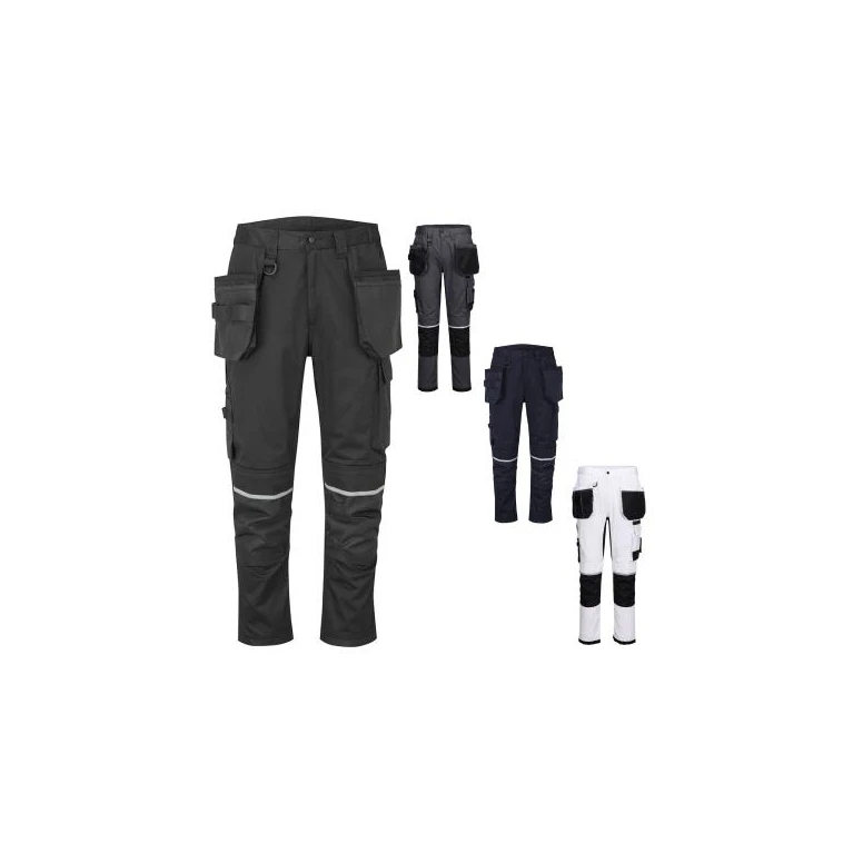 Pantalón de Trabajo Portwest CD845 Multibolsillos Stretch con bolsillos Holster
