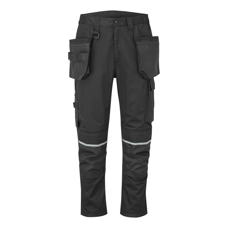 Pantalón de Trabajo Portwest CD845 Multibolsillos Stretch con bolsillos Holster